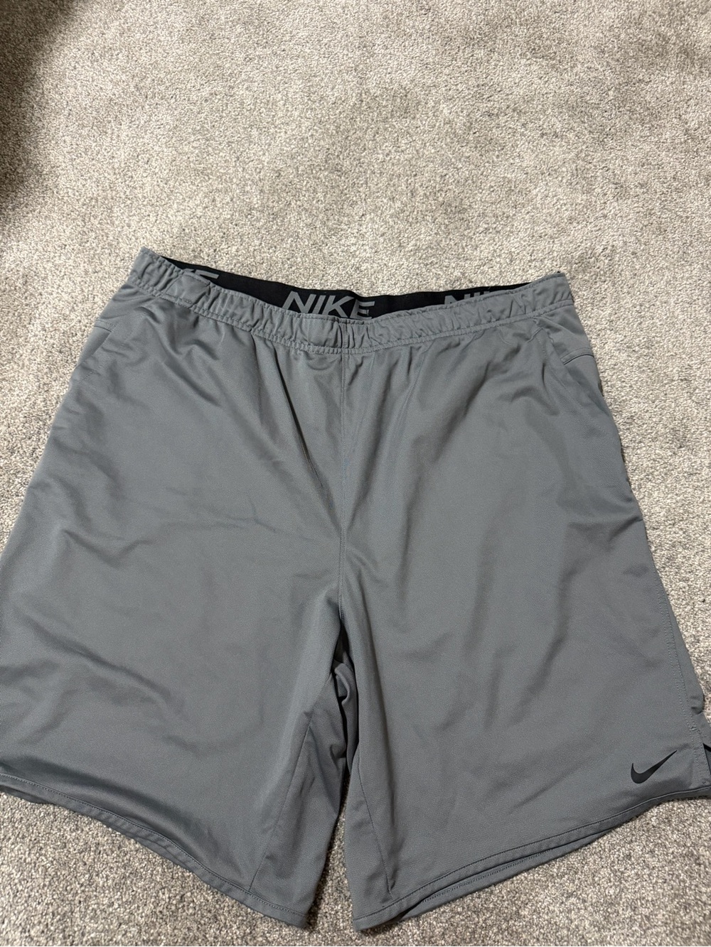 Nike Men's Gray Performance Training Shorts 3XLT